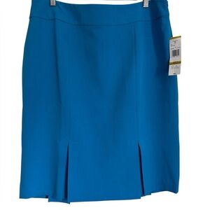 Elegant Blue Pencil Skirt